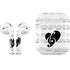 BW Musical Notes Apple AirPods 2 Skin