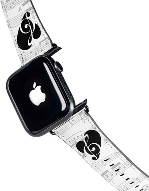 BW Musical Notes Apple Watch Band 42-44mm