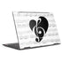 BW Musical Notes HP Envy Skin