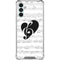 BW Musical Notes Galaxy A13 5G Clear Case