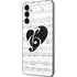 BW Musical Notes Galaxy A14 5G Skin
