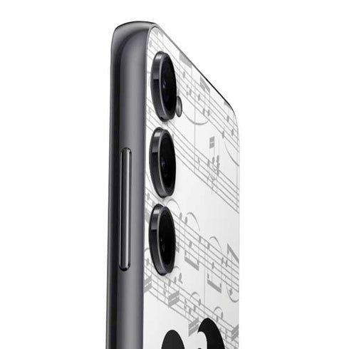 BW Musical Notes Galaxy A14 5G Skin