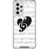 BW Musical Notes Galaxy A33 5G Clear Case
