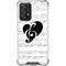 BW Musical Notes Galaxy A52 5G Clear Case