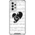 BW Musical Notes Galaxy A53 5G Clear Case
