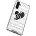 BW Musical Notes Galaxy A54 5G Clear Case