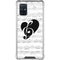 BW Musical Notes Galaxy A71 5G Clear Case