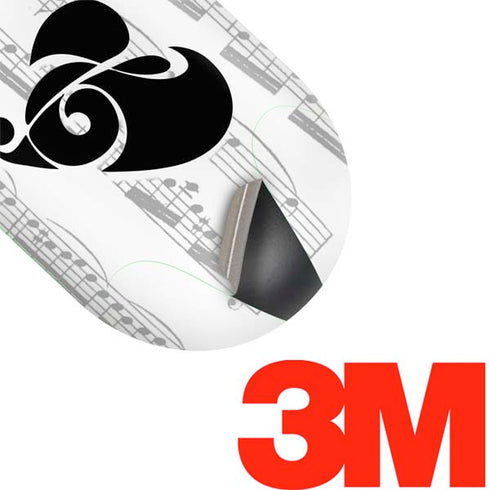 BW Musical Notes Galaxy Buds Skin