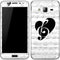 BW Musical Notes Galaxy J3 Skin