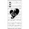 BW Musical Notes Galaxy Note 10 Skin