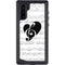 BW Musical Notes Galaxy Note 10 Waterproof Case