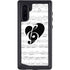 BW Musical Notes Galaxy Note 10 Waterproof Case