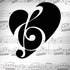 BW Musical Notes Galaxy Note 8 Skin