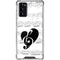 BW Musical Notes Galaxy Note20 5G Clear Case