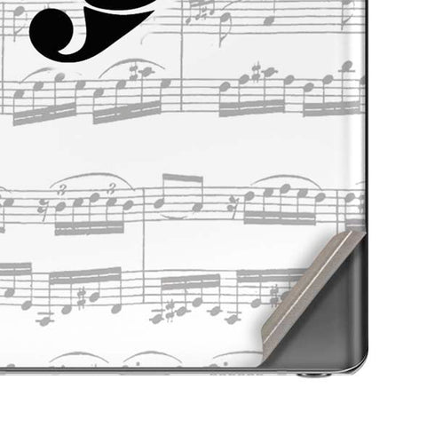 BW Musical Notes Galaxy Note20 5G Skin