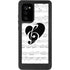 BW Musical Notes Galaxy Note20 5G Waterproof Case