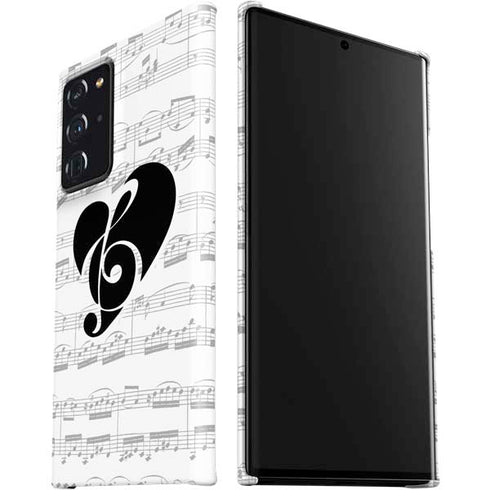 BW Musical Notes Galaxy Note20 Ultra 5G Lite Case