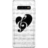 BW Musical Notes Galaxy S10 Plus Skin