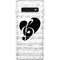 BW Musical Notes Galaxy S10 Skin