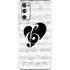 BW Musical Notes Galaxy S20 Fan Edition Skin