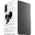 BW Musical Notes Galaxy S20 Lite Case