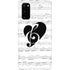 BW Musical Notes Galaxy S20 Lite Case