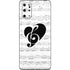 BW Musical Notes Galaxy S20 Plus Skin