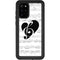 BW Musical Notes Galaxy S20 Plus Waterproof Case