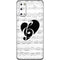 BW Musical Notes Galaxy S20 Skin