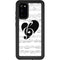 BW Musical Notes Galaxy S20 Waterproof Case