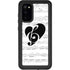 BW Musical Notes Galaxy S20 Waterproof Case