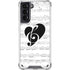 BW Musical Notes Galaxy S21 5G Clear Case