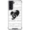 BW Musical Notes Galaxy S22 Clear Case