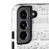 BW Musical Notes Galaxy S22 Plus Pro Case