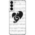 BW Musical Notes Galaxy S22 Plus Skin