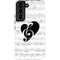 BW Musical Notes Galaxy S22 Pro Case
