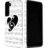 BW Musical Notes Galaxy S22 Pro Case