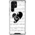 BW Musical Notes Galaxy S22 Ultra Clear Case