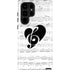 BW Musical Notes Galaxy S22 Ultra Pro Case