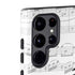 BW Musical Notes Galaxy S22 Ultra Pro Case