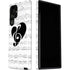 BW Musical Notes Galaxy S22 Ultra Pro Case