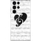 BW Musical Notes Galaxy S22 Ultra Skin