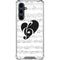 BW Musical Notes Galaxy S23 FE Clear Case