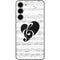 BW Musical Notes Galaxy S23 Plus Skin