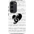 BW Musical Notes Galaxy S23 Pro Case