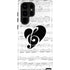 BW Musical Notes Galaxy S24 Ultra Impact Case