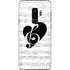 BW Musical Notes Galaxy S9 Plus Skin