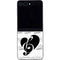BW Musical Notes Galaxy Z Flip5 5G Skin