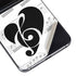 BW Musical Notes Galaxy Z Flip5 5G Skin