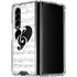 BW Musical Notes Galaxy Z Fold4 5G Clear Case